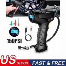 150PSI Air Pump Wireless Air Electric Tire Inflator Car Auto Bike Rechargeable
