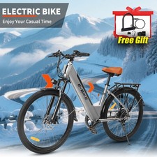 Electric Mountain Bike Adults Ebike 750W Peak Motor BICYCLE 36V 25MPH Commuter