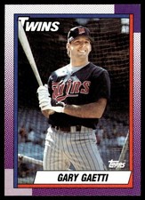 1990 Topps Gary Gaetti Minnesota Twins #630