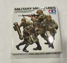 Tamiya 1/35 SCALE US MODERN ARMY INFANTRY Military Miniature Series Model 35133