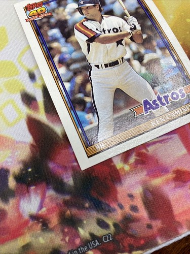 1991 Topps Wüstenschild #174 Ken Caminiti Houston Astros - Bild 3 von 6