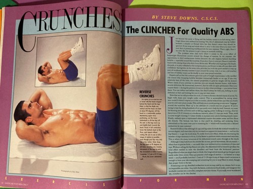 EXERCISE FOR MEN MAGAZINE, Jan. 1994, EXERCISE, FITNESS, HEALTH, MEN'S INTEREST - Picture 6 of 19