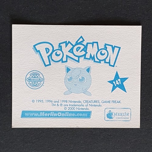Pokemon "Figurine Adesive Merlin 2000 2a Serie" ENTRA e SCEGLI - Foto 280 di 406