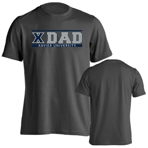 Xavier University Musketeers Xavier Musketeers Dad Father Parent Logo T-shirt - Picture 9 of 13