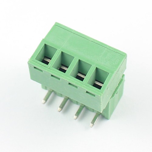 5Pcs 3.81mm Pitch 4 Pin Right Angle Screw Terminal Block Pluggable Connector - Bild 7 von 9