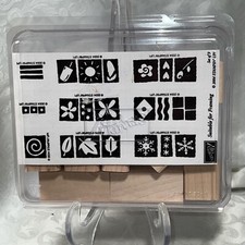 Stampin Up Rubber Stamp Kit Suitable For Framing 2004 NEW never used
