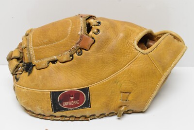 Vintage Hawthorne 60-4087 1st Basemens Baseball Glove Pro Model LHT Needs Repair