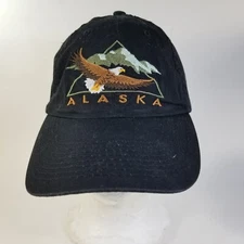 Arctic Circle Enterprises Adjustable Hat Anchorage Alaska Embroidered Eagle Cap