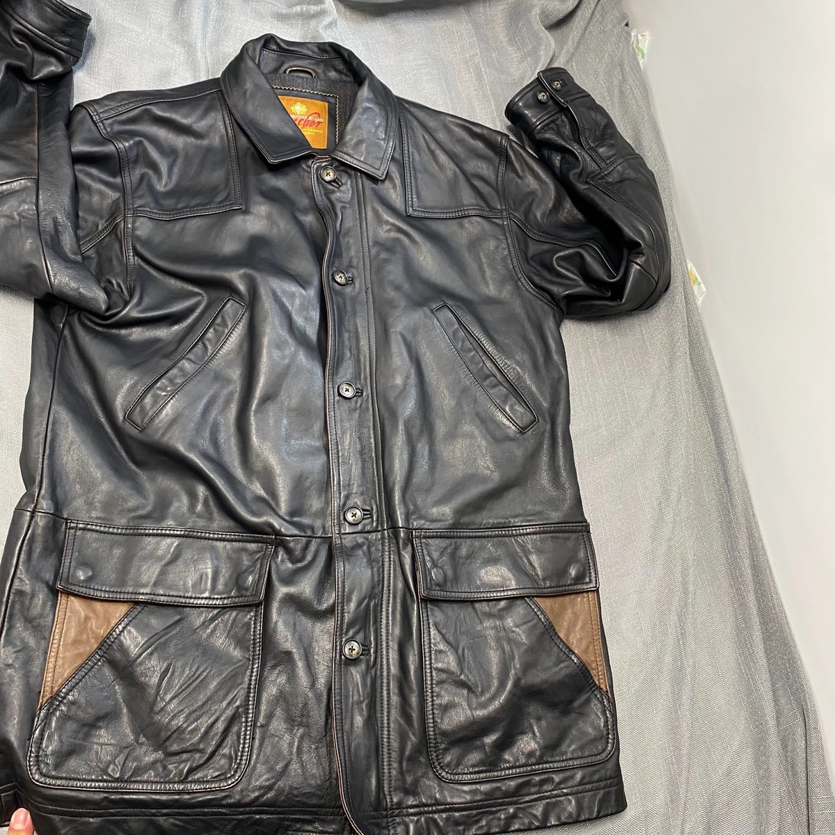 The territory ahead leather cheap jacket