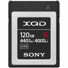 Sony Professional XQD G Series 120GB Memory Card QD-G120F 