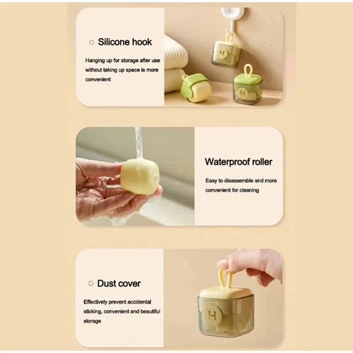 Lint Rollers Pet Hair Remover Washable Reusable Clothes Dust Tools Cleaning Hair - Picture 5 of 18