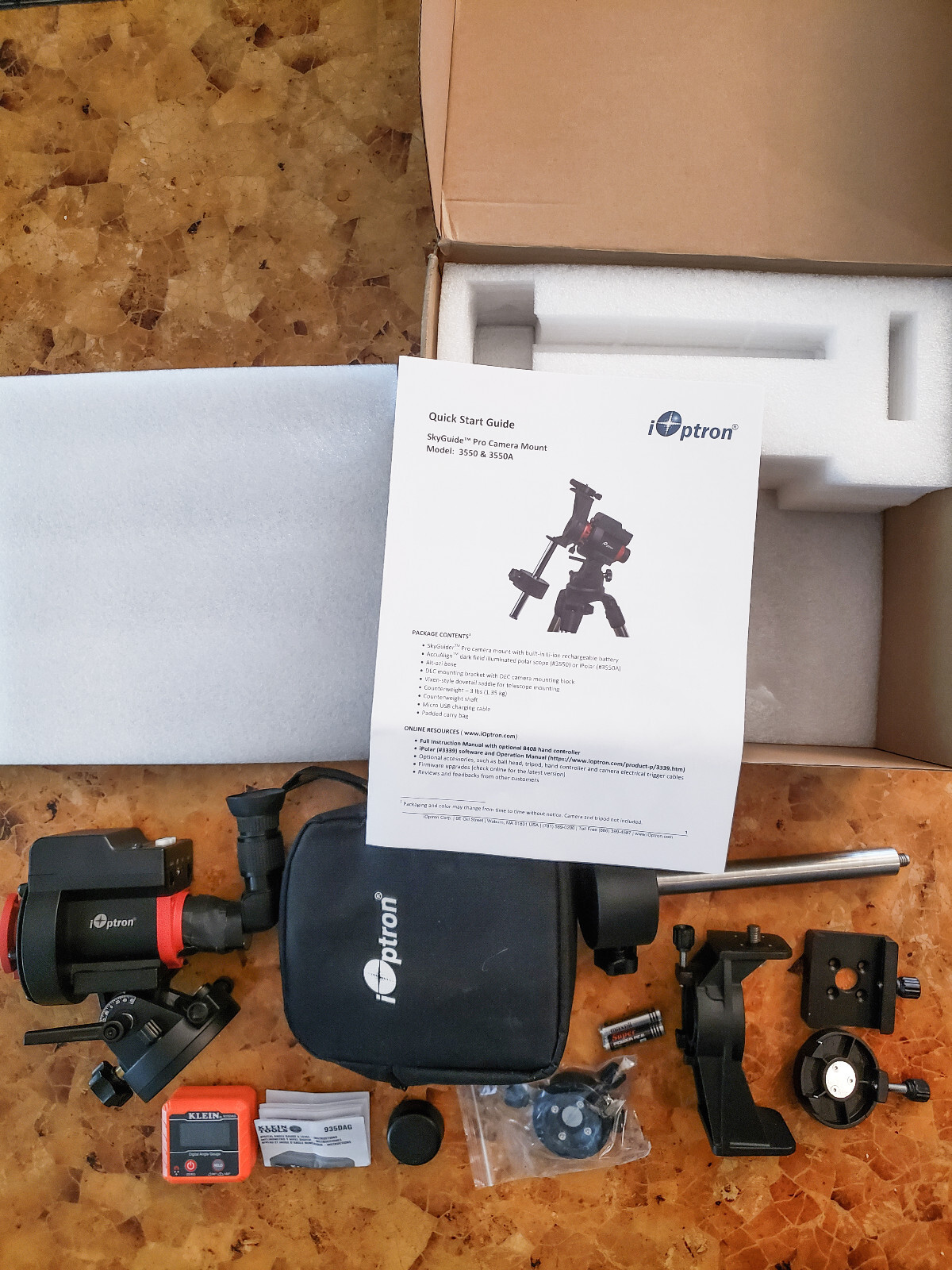 Ioptron SkyGuider Pro Camera Mount Full Package with Extras eBay