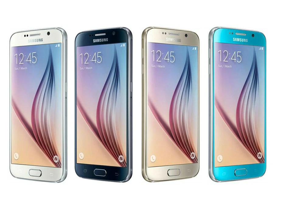 Teléfonos Android Samsung Galaxy S6 32GB 64GB SM-G920F Desbloqueado Excelente Estado Foto 3 de 4