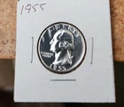 1955 proof Washington quarter