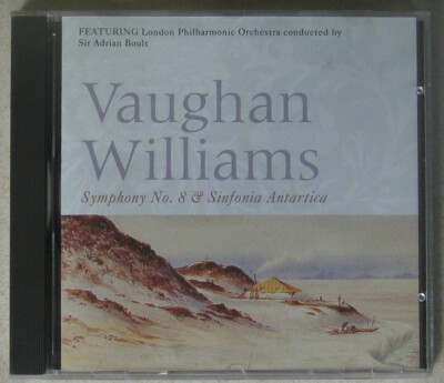 Vaughan Williams - Symphony No. 8 & Sinfonia Antartica - Adrian Boult (CD)