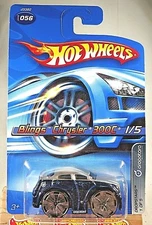 2006 Hot Wheels #56 Dropstars 1/5 BLINGS CHRYSLER 300C Dark Blue/Gold w-BlingSp 