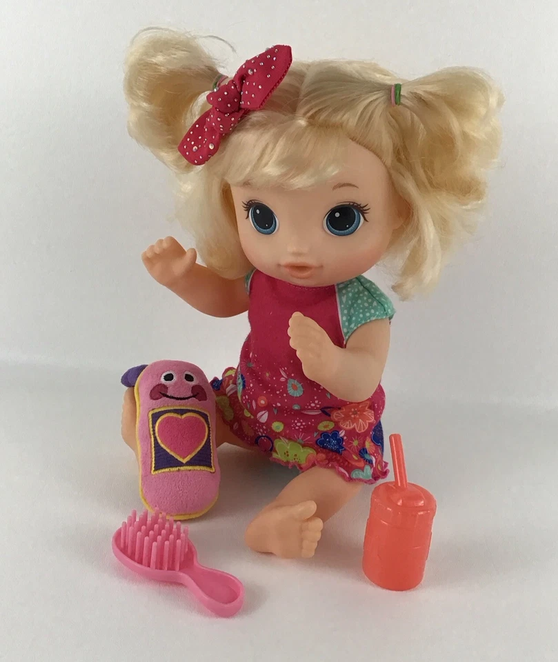 Baby Alive Doll Potty Dance Baby Interactive 50+ Sounds Accessories Blonde #2 - Image 2 of 4