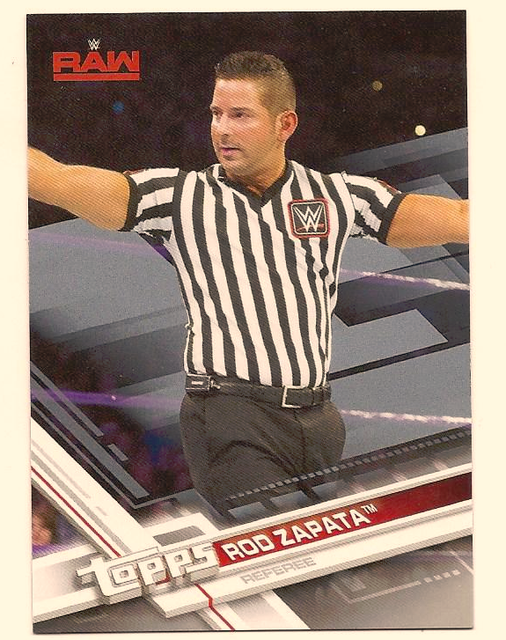 ROD ZAPATA 2017 TOPPS WWE WRESTLING SILVER PARALLEL /25 eBay