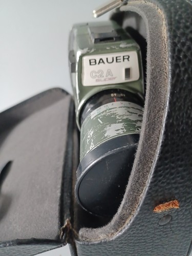 Bauer C2 A Super Movie Camera Film Camera with case and manual - Picture 13 of 14
