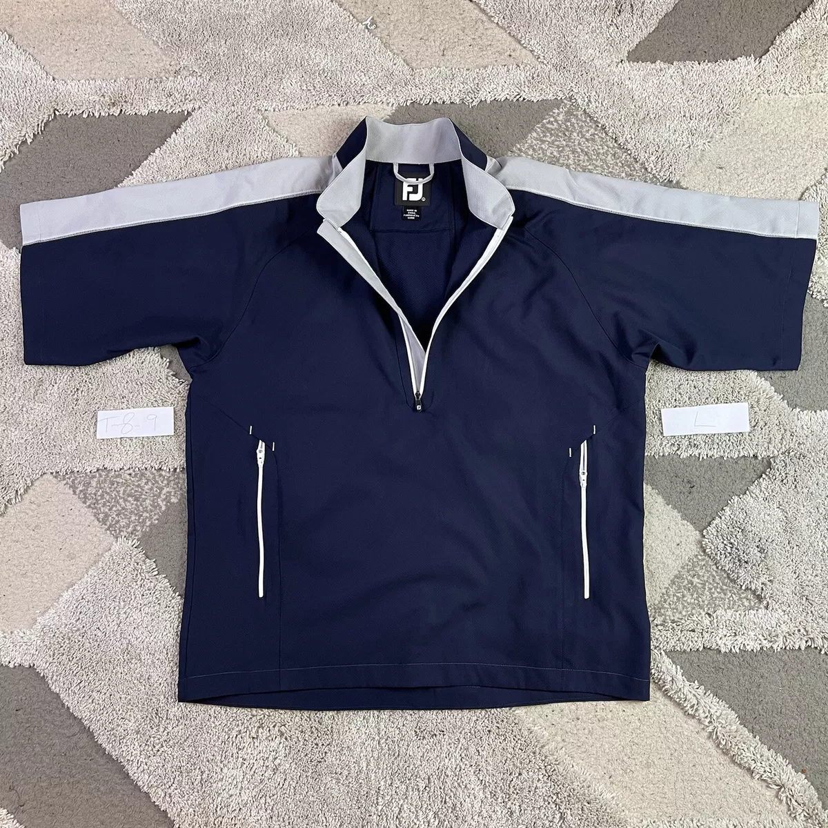 Short sleeve shop windbreaker golf