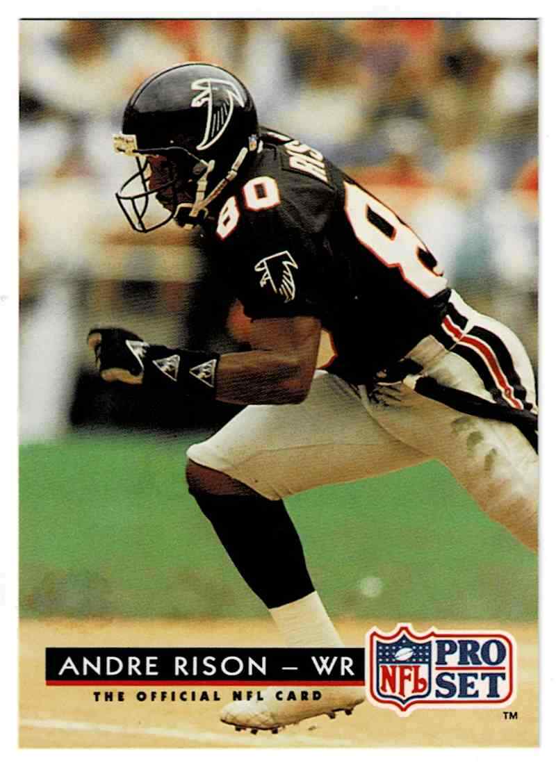 1992 Pro Set Andre Rison #116 Atlanta Falcons