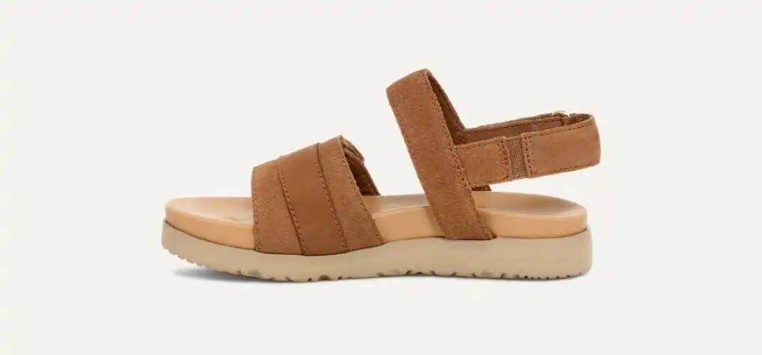UGG Little Kids Toddler Size 13 Zini Sandal Brown Beach Summer