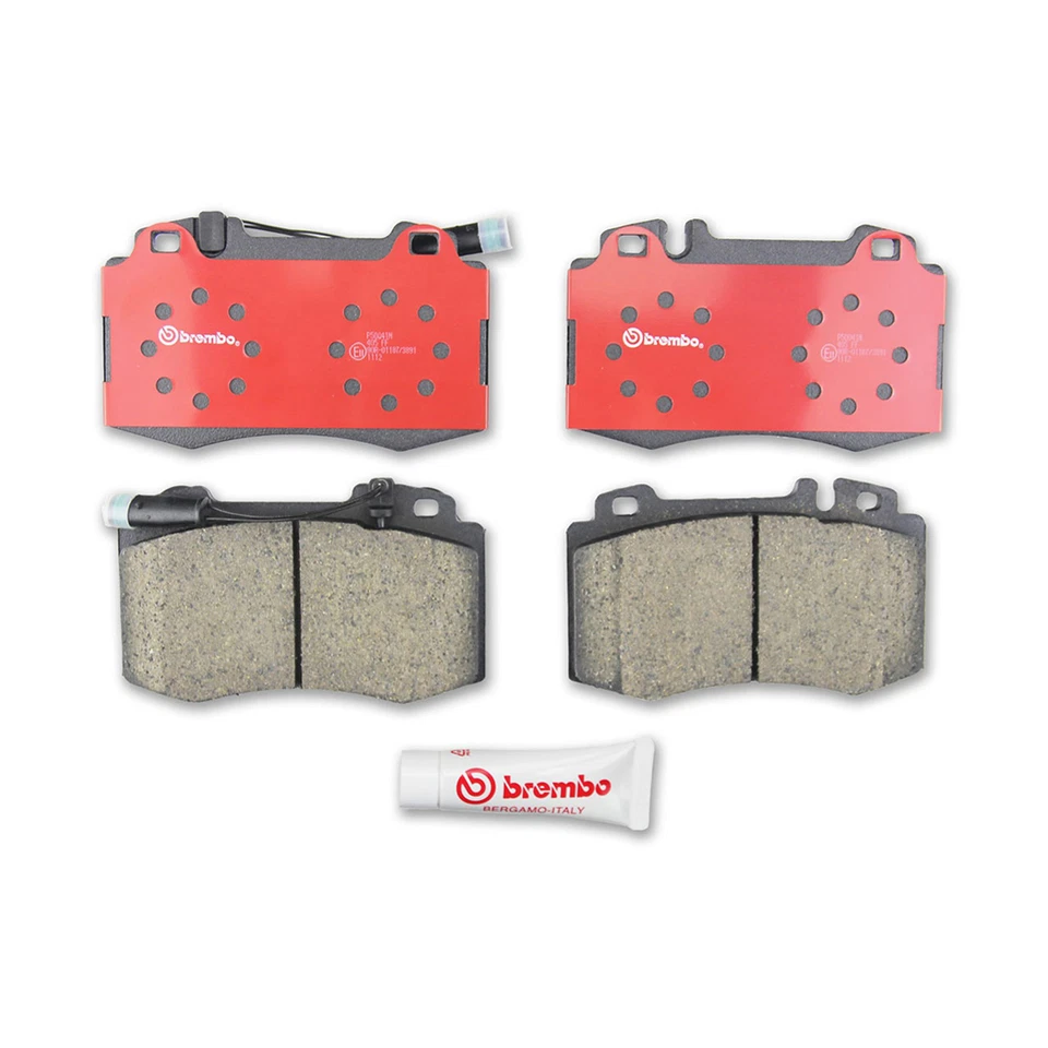 3x Front Disc Brake Pad Set Disc Brake Rotor for Mercedes-Benz SL500 2003~2006 - Image 3 of 4