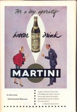 MARTINI VERMOUTH - Original 1991 ADVERTISEMENT. Free UK Post. Ref 3521