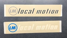 2 Vintage Local Motion Sticker’s    ***FREE SHIPPING***