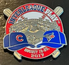 Chicago Cubs vs Toronto Blue Jays  2017 Interleague  Play Collector  Pin