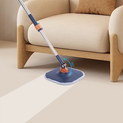 Spin Mop And Bucket Mop And Bucket With Wringer Set For Home Floor Cleaning - Picture 6 of 22