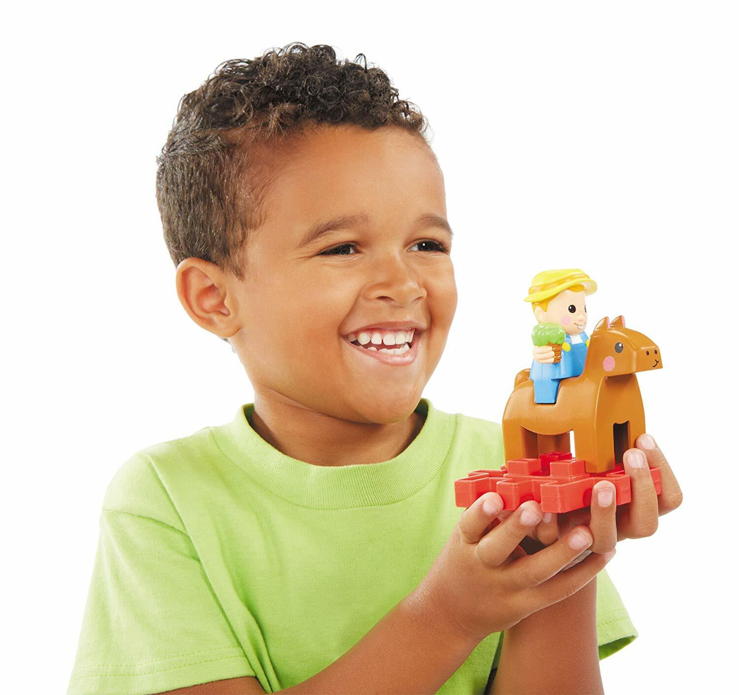 little tikes waffle blocks farm