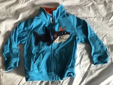 CARTERS INFANT BOYS BLUE SHARK CRAB JACKET (SIZE 24 MONTHS)