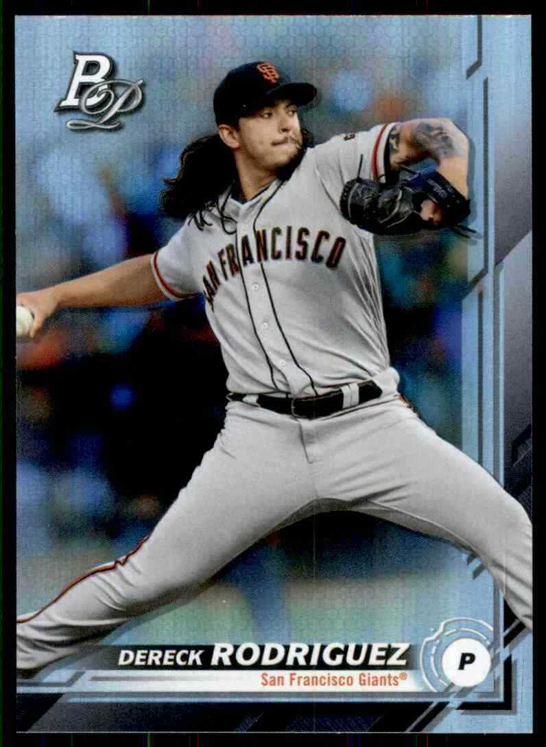 Dereck Rodriguez trading card