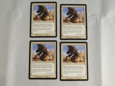 4x Mtg Scourge Guilty Conscience Magic Karte Magic The Gathering engl.