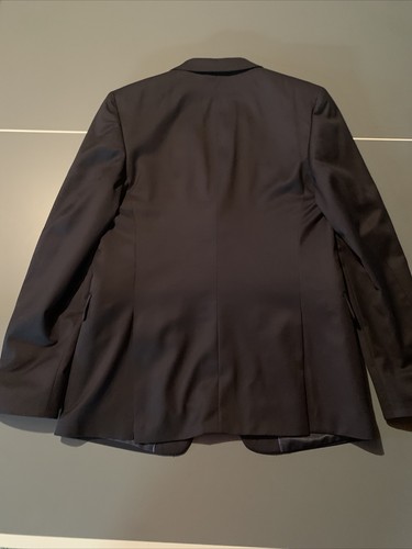 hart schaffner marx Suit Jacket Blazer 20R Navy Blue Kids Youth Boys Used Sports - Picture 8 of 8