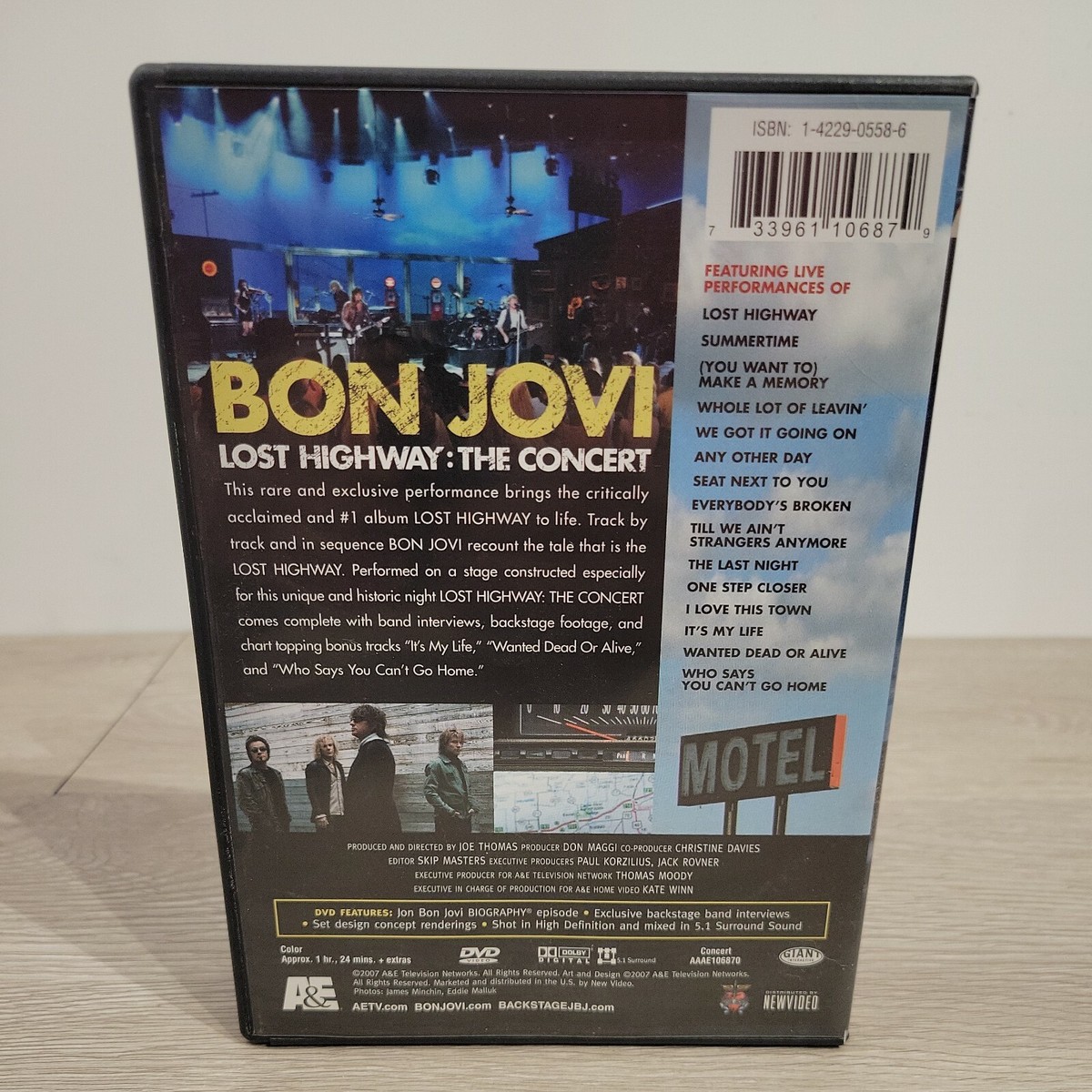 Bon Jovi - Lost Highway: The Concert (DVD, 2007) for sale