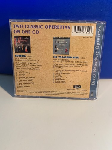 Roberta / The Vagabond King Operetten (CD) 22 Tracks…….BRANDNEU & VERSIEGELT! - Bild 2 von 2