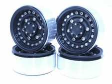 1.9 Military Wheels Rim For 110 Rc Crawler Rc Car 25.4mm 4pcs Blacktitanium 1.9 Military Wheels Rim For 110 Rc Crawler Rc Car 25.4mm 4pcs Blacktitanium