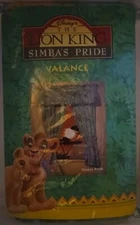 Vintage Disney The Lion King Simba's Pride Window Valance 84 x 15” NEW