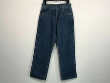 Men's Bulwark Flame Resistent Men's Loose Stonewashed Jeans -Size 32X32- Blue 