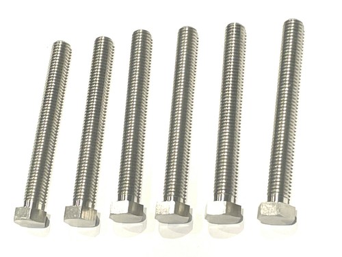 M8X1.25X70 Complet Fileté Hexagone Vis Set Vis Boulons din 961 GR5 Course Spec - Picture 4 of 18