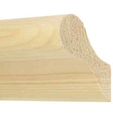 Pine Pigs Ear Moulded Handrail