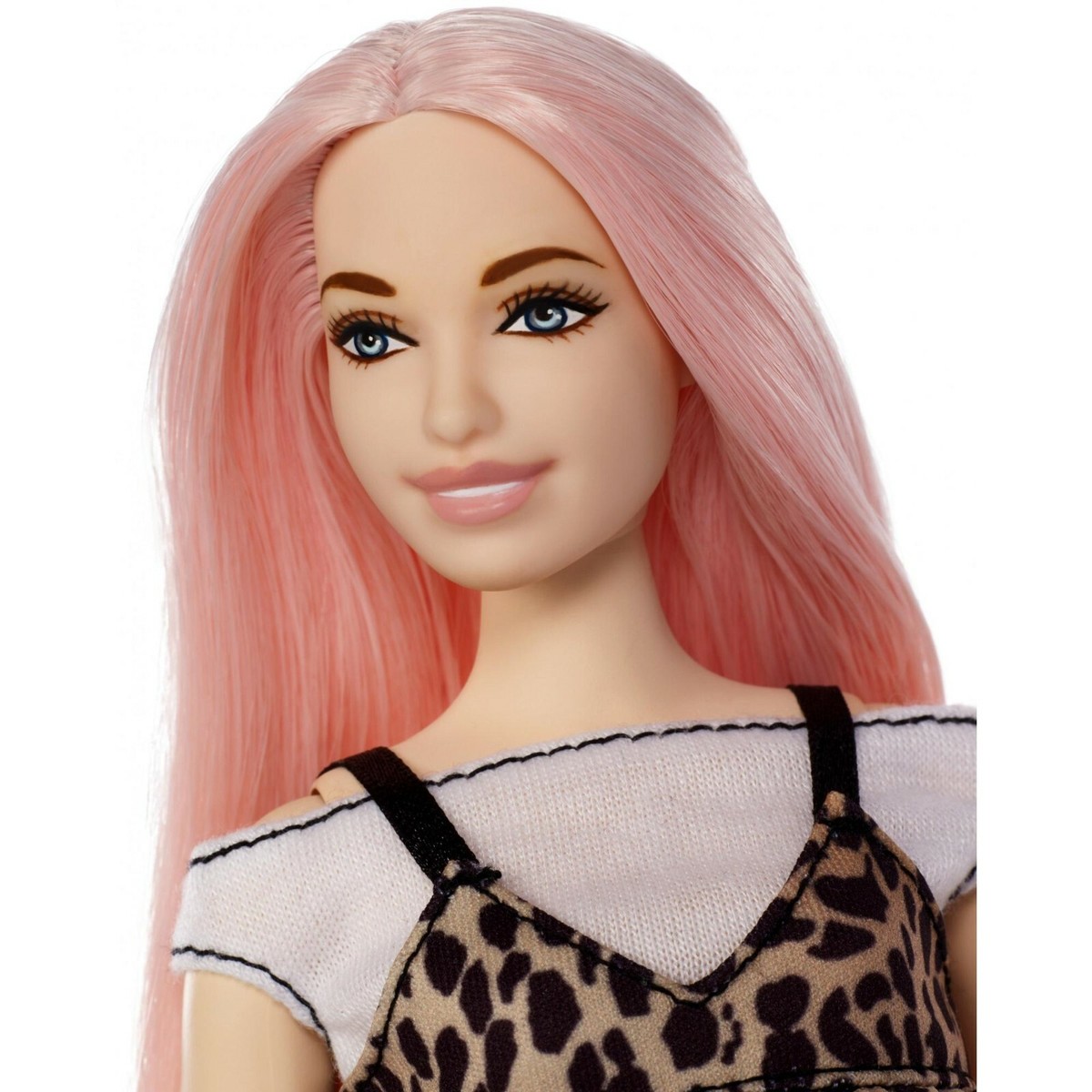 Barbie Fashionistas 109 light pink hair plus free extra