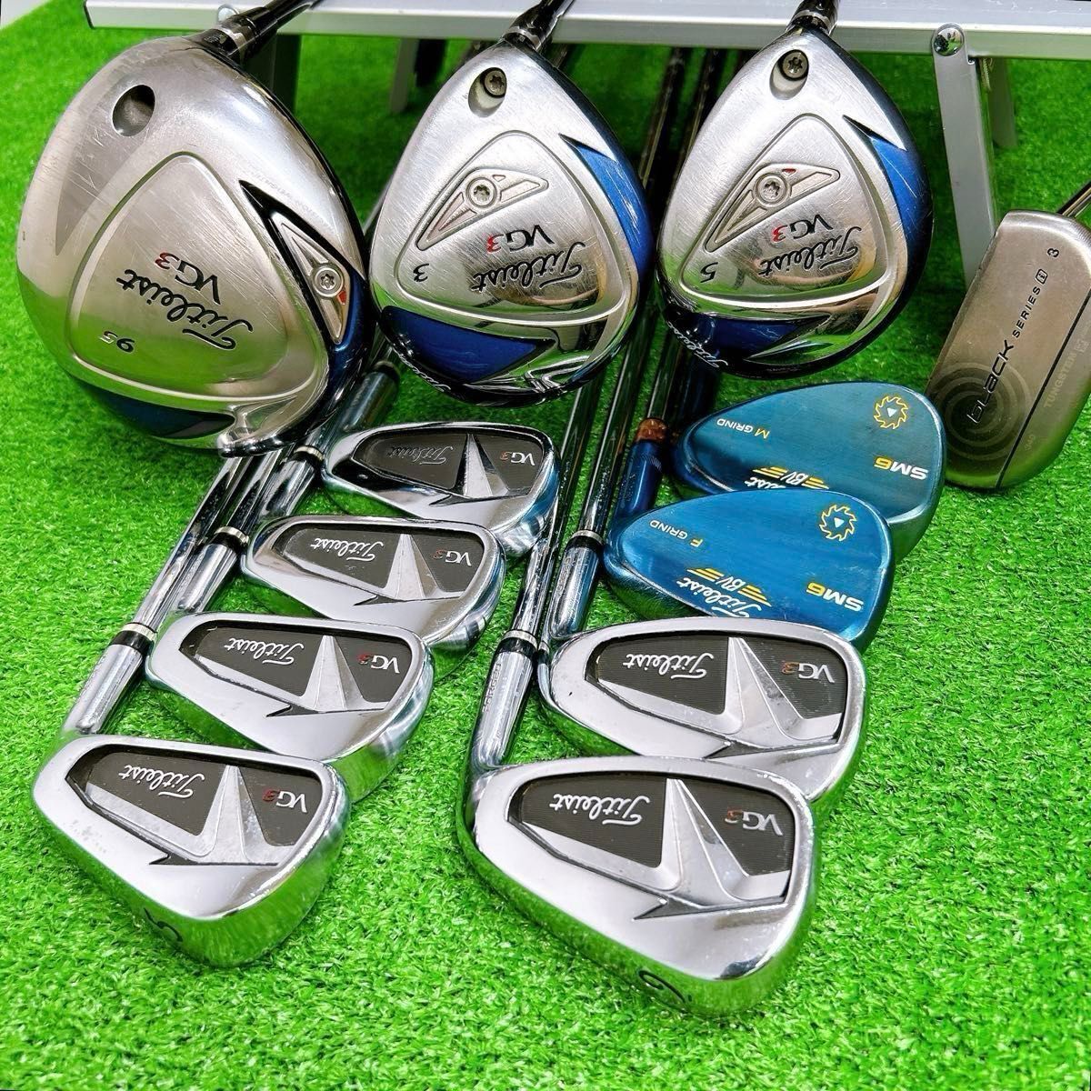 Titleist VG3 12pcs Mens Golf Club Full Set With Caddy Bag | eBay Titleist VG3 12pcs Mens Golf Club Full Set With Caddy Bag | eBay