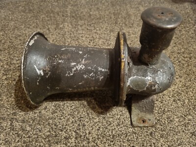 kleines mechanisches Cowey Vorkrieg Hupe Hand Klaxon Push Horn