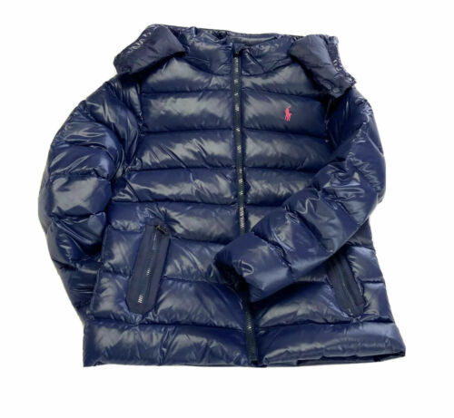 Polo Ralph Lauren Tartan Blackwatch Hooded Pony Logo Down Polo Ralph Lauren Tartan Blackwatch Hooded Pony Logo Down