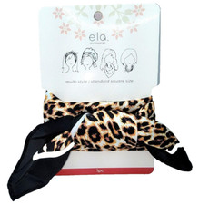 Ela Accessories - Multi-Style - Standard Square Size - 1ct. Animal Print NEW