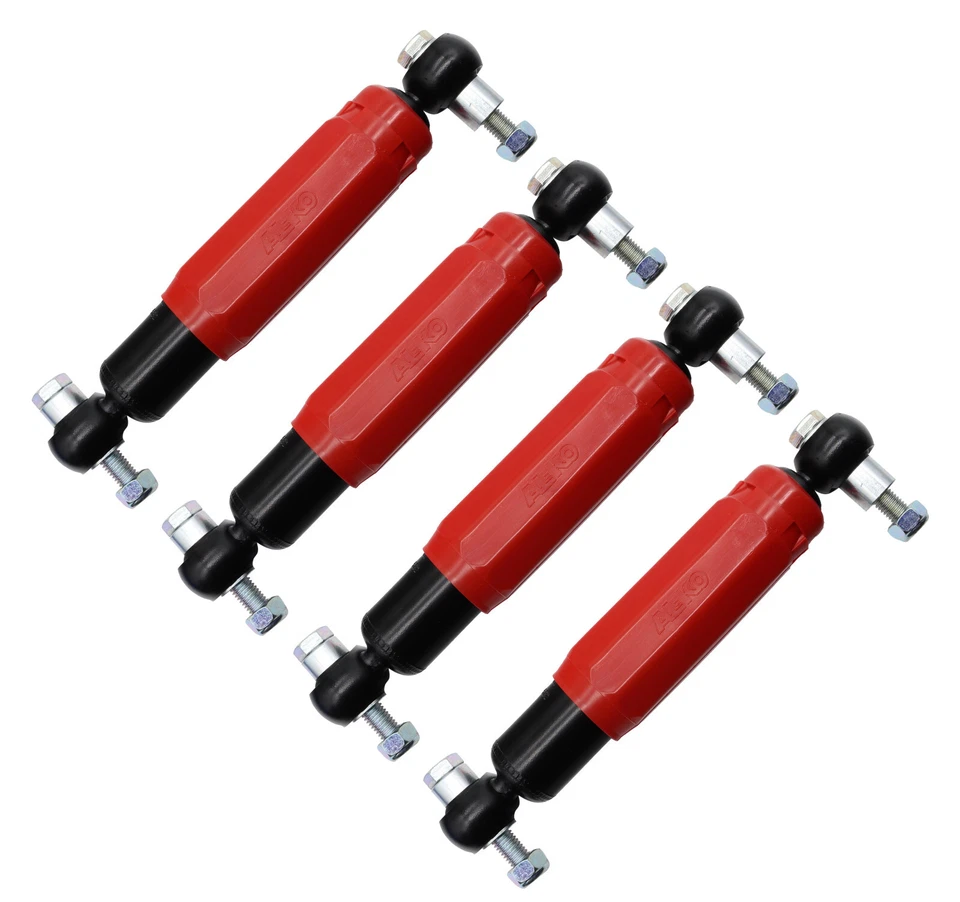 4 ALKO Radstossdämpfer rot Stoßdämpfer Anhänger 2000/3500kg Halter f. Euro-Achse - Bild 4 von 4