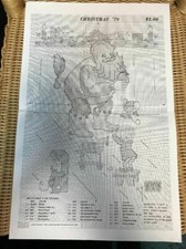 Cross Stitch Pattern Christmas '79 Gloria and Pat 